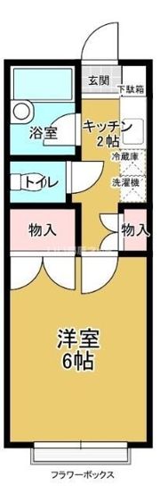 信開セルーラ駅南Sの間取り画像