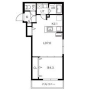 GARE 宮の沢(ガレ宮の沢)の間取り画像