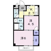 サニーコートの間取り画像