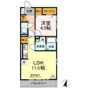 シティパルの間取り画像