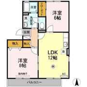 セゾン高取北の間取り画像