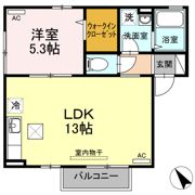 ルミエール祇園の間取り画像