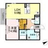 レセンテ安東の間取り画像