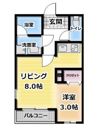 シャレーBの間取り画像