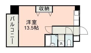 リバージュ八景水谷の間取り画像