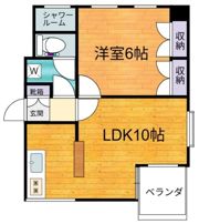 パティオアゼリーの間取り画像