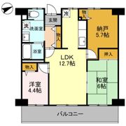 カサベルデ中百舌鳥の間取り画像