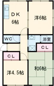 ファミール佳屋野の間取り画像
