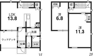 フィットセル西路見の間取り画像