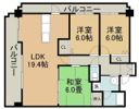 セントラルタワー大津の間取り画像