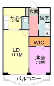 ラ・ファミーユ若杉の間取り画像