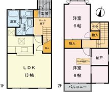 ベルコリーヌの間取り画像