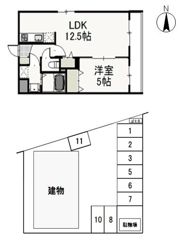 サウスコート西市の間取り画像