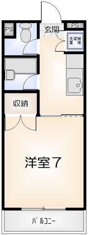 第2百田ハイツの間取り画像