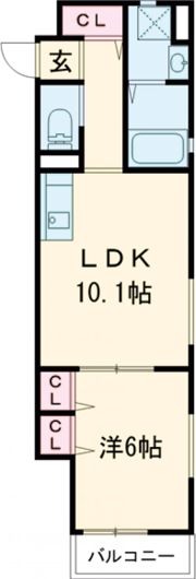 グランデ寿町の間取り画像