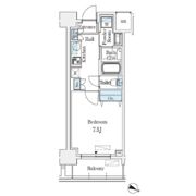京町堀ビューアパートメントの間取り画像