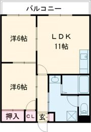 アルコ・ラ・カーサ 町坪の間取り画像