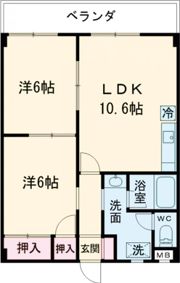 アルコ・ラ・カーサ 町坪の間取り画像