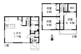 プリマヴェーラ B棟の間取り画像