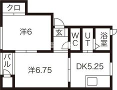 サンフラワー幸の間取り画像