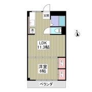 船橋セブンハイツの間取り画像