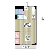 船橋セブンハイツの間取り画像