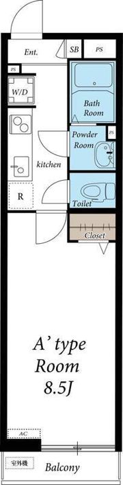 リブリ・コウゲン所沢の間取り画像