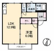 パストラル Aの間取り画像