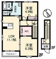 ボン ジュルネの間取り画像