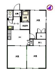 ドミール谷口 B棟の間取り画像