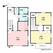 エスポワール尾上 D棟の間取り画像