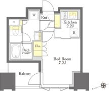 びゅうリエットグラン新宿戸山の間取り画像