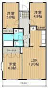 リバーサンドの間取り画像