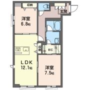 メゾン ド リヴィエールの間取り画像