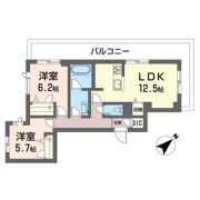 プルームレジデンス溝の口の間取り画像