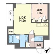 プルームレジデンス溝の口の間取り画像