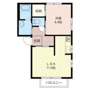 アプリーコCの間取り画像