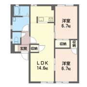 オステンハイムの間取り画像