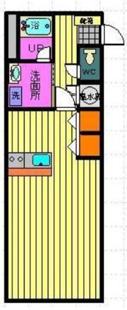 メゾンクリナム大田 B棟の間取り画像