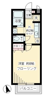 アーク麻生川の間取り画像