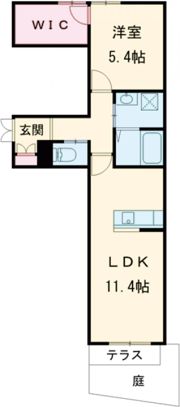 コスモ ラ・ぺの間取り画像
