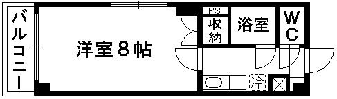 サクセス黒髪の間取り画像