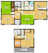 今里町戸建ての間取り画像