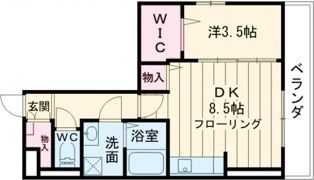 フジコーコ野田の間取り画像