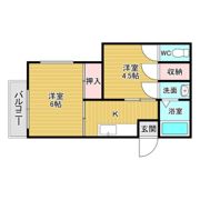 ヴィラ・セントラルイーストの間取り画像