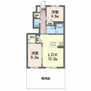 シャ－メゾングランツ Aの間取り画像