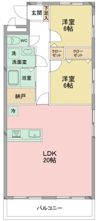 メゾンヤマカAの間取り画像