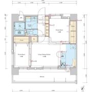 ネストピア博多グランドステージの間取り画像