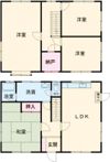 元岡貸家の間取り画像