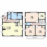 中村邸借家の間取り画像